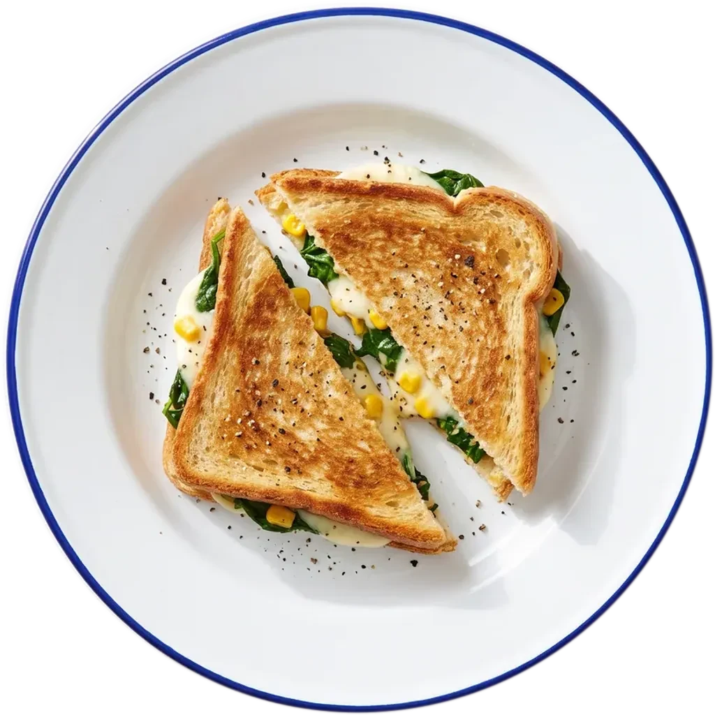 Spinach Corn Melt