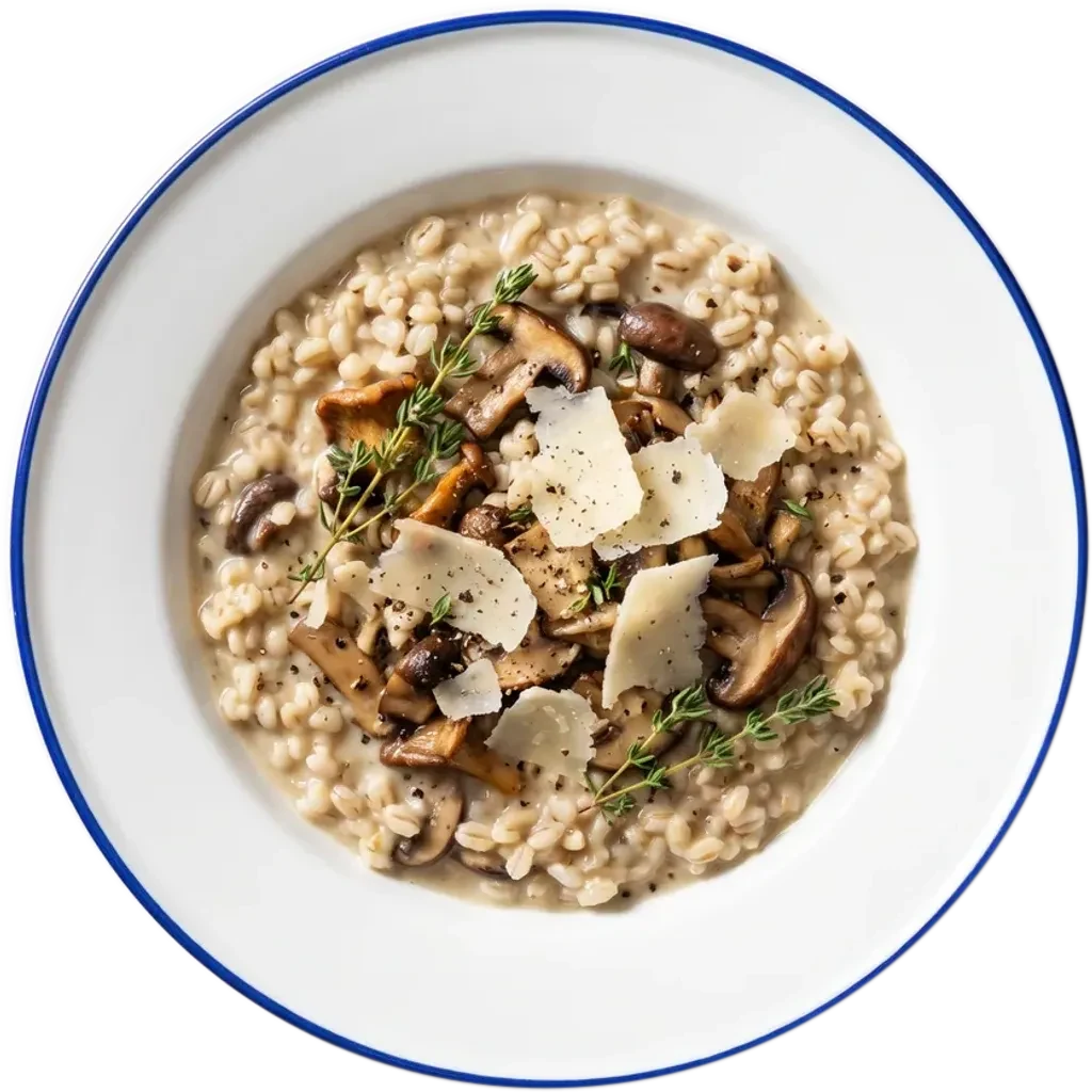 Mushroom Barley Pot
